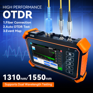 Noyafa NF-983 Çok Fonksiyonlu OTDR Test Cihazı – 1310/1550nm, OPM, VFL, 3km Ağ Kablo Testi ve 4'' IPS Dokunmatik Ekran