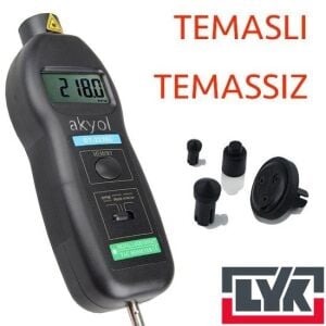 LYK 2236C Temaslı Temassız Devir Ölçer Takometre