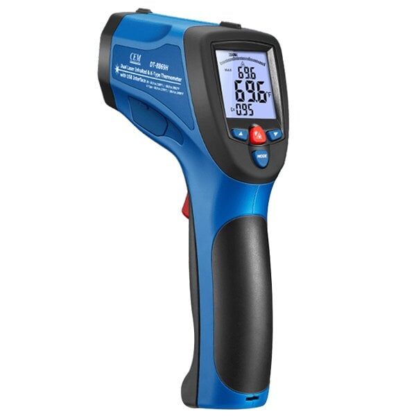Cem Instruments DT-8869H CEM DT 8869H Çift Lazerli Uzaktan Isı Ölçer