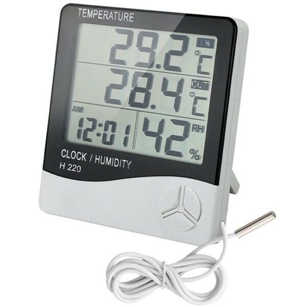 OEM h220 İç Ortam Nem ve Sıcaklık, Dış Ortam Sıcaklık Ölçer HTC-2