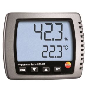 Testo 0560 6081 608-H1 Sıcaklık ve Nem Ölçer (HASSAS)