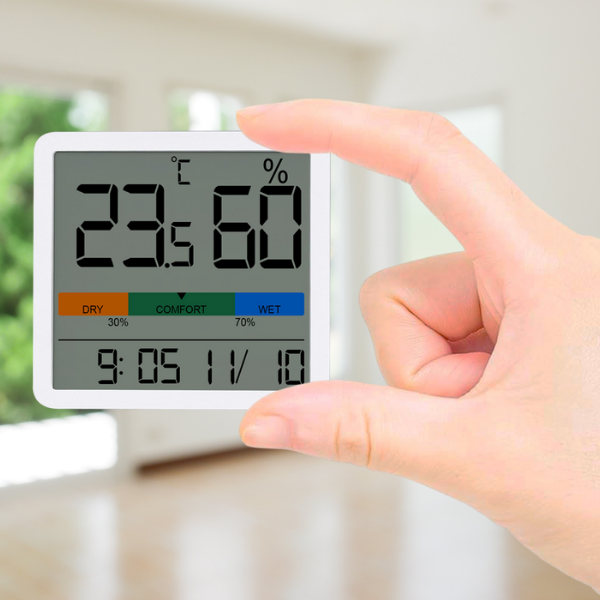 LYK VGW-23 VGW 23 Kalibrasyon Menülü Sıcaklık Nem ve Saat Göstergesi