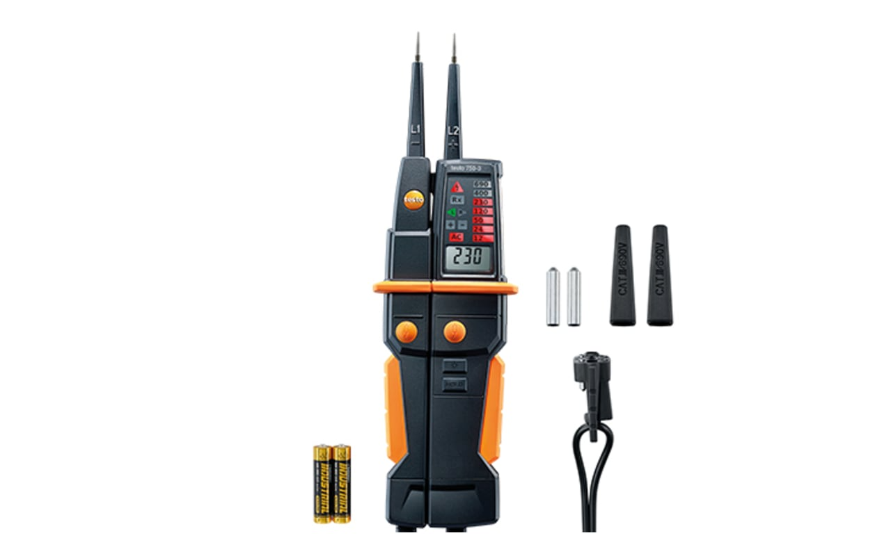 Testo 750-3 Voltaj ve süreklilik Test Cihazı