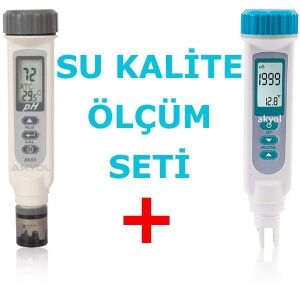 AZ Instruments su_kalite Su Kalitesi Ölçüm Cihazı Seti (8361 İletkenlik + 8685 Ph)