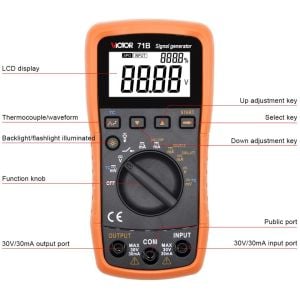 Victor VC71B Sinyal Jeneratörü 4-20ma Akım Gerilim Analog Sinyal Kaynağı