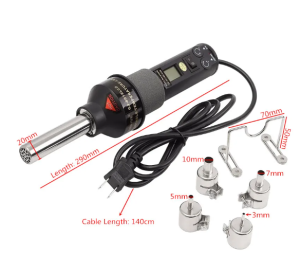 GJ 8018 LCD Sıcak Hava Tabancası 450w  220v