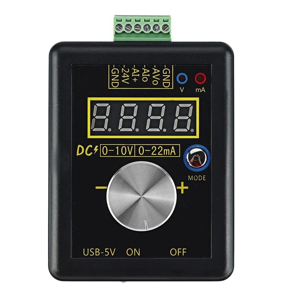FNIRSI SG-002 4-20mA 0-10V Ayarlanabilir Akım-Gerilimi Simülatörü ve Sinyal Jeneratörü