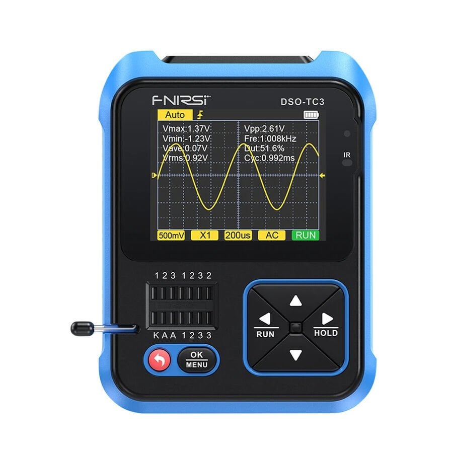 FNIRSI DSO-TC3-H El Tipi Dijital Osiloskop Transistör Test Cihazı