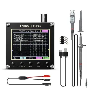 FNIRSI 138 Pro 200KHz 2.5 MS/s Dijital Mini Osiloskop