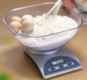 Camry EK3250 EK 3250 Çukur Kefeli Mutfak Terazisi - Hassasiyet: 1 gr. Max: 5 kg.