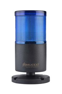 MUCCO SNT-7013-S1-4 1 Katlı Flaşör - Sabit Işıklı Kolon 12-24v Ac/dc Snt-7013-f1-mavi