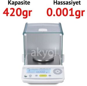 Shimadzu STX-423L TX 423L Serisi Hassas Terazi - Hassasiyet: 0.001 gr. Max: 420 gr.