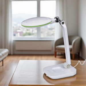 Loyka Flexi Masaüstü Büyüteç | Ayarlanabilir Kademeli Led Aydınlatmalı