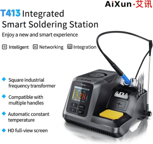AiXun T413 200W Dokunmatik Sensörlü Akıllı Havya İstasyonu