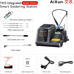 AiXun T413 200W Dokunmatik Sensörlü Akıllı Havya İstasyonu