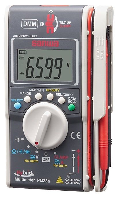 Sanwa PM33A Cep Boy Hibrit Dijital Multimetre + Pens Metre