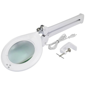 Loyka Luma Geniş Mercekli Masaya Bağlanabilir Büyüteç | Ayarlanabilir Led Işığı