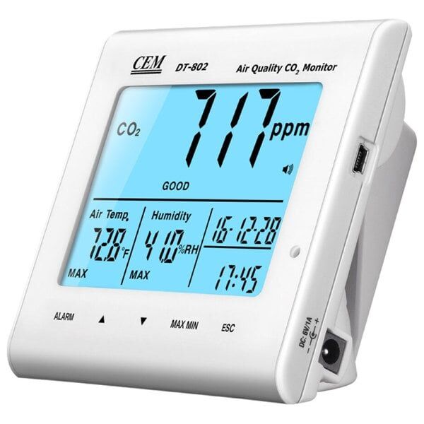 Cem Instruments DT-802 Cem Hava Kalitesi Ölçüm Cihazı | Karbondioksit Ölçer