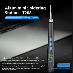 AiXun T208 USB Type-C Taşınabilir Akıllı Kalem Havya
