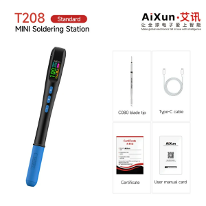 AiXun T208 USB Type-C Taşınabilir Akıllı Kalem Havya