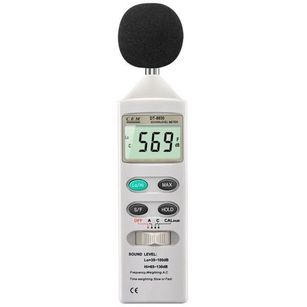Cem Instruments dt-8850 CEM Gürültü ve Ses Ölçüm Cihazı