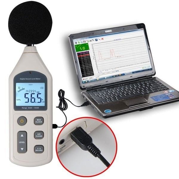 Benetech GM1356 Desibel Ölçüm ve Kayıt Cihazı
