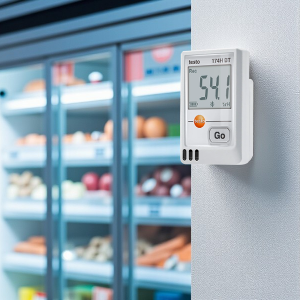 Testo 0572 1743 01 174H BT Akıllı Sıcaklık ve Nem Kayıt Datalogger Cihazı | Beyaz