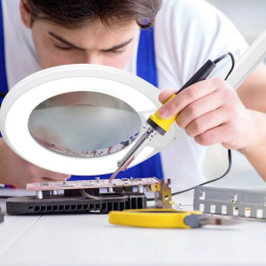 Loyka luma-ayak Luma Geniş Mercekli Ayaklı Büyüteç | Ayarlanabilir Led Işığı