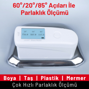 Linshang LS197 Parlaklık Ölçer Glossmetre | 2000 GU