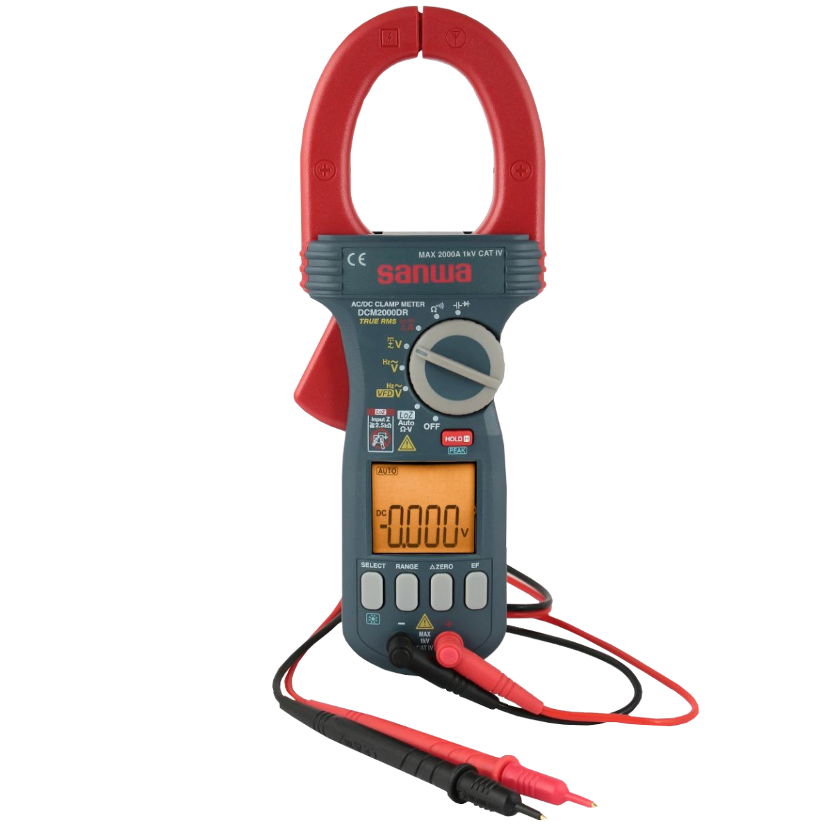 Sanwa DCM-2000DR TRMS 2000A AC/DC Pensampermetre