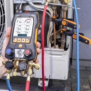 Testo 0564 5582 558S Dokunmatik Ekranlı Akıllı Manifold Vakum Seti