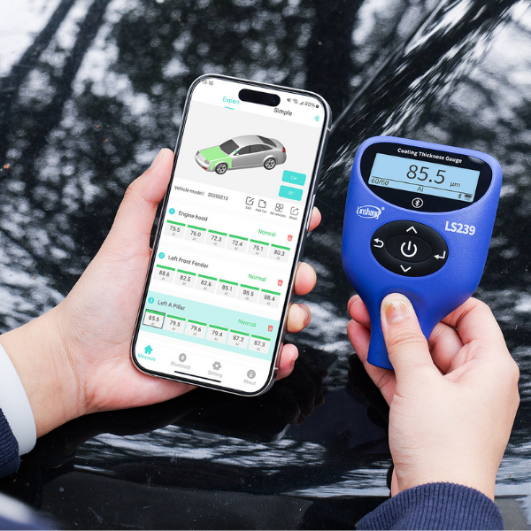 Linshang LS239 Profesyonel Oto Boya Kalınlık Ölçer | Uzman Mod Özelliği