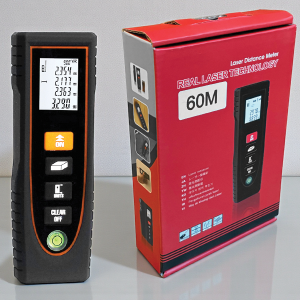 MTR60 MTR60 Klipsli Lazerli Mesafe Ölçer | 60 Metre Ölçüm Mesafesi