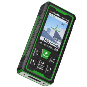 SNDWAY SW-150GQ Yeşil Lazerli 150 Metre Kameralı Lazermetre | Şarjlı ve IP68 Korumalı