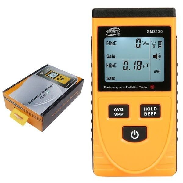 Benetech GM3120 Manyetik Alan ve Elektrik Alan Ölçer | EMF Ölçer