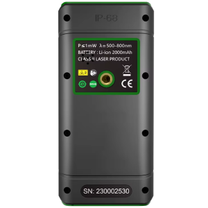 SNDWAY SW-80GQ Yeşil Lazerli 80 Metre Kameralı Lazermetre | Şarjlı ve IP68 Korumalı