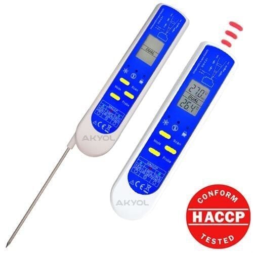 AMT amt-206 AMT 206 Lazerli ve Daldırma Problu Gıda Termometresi