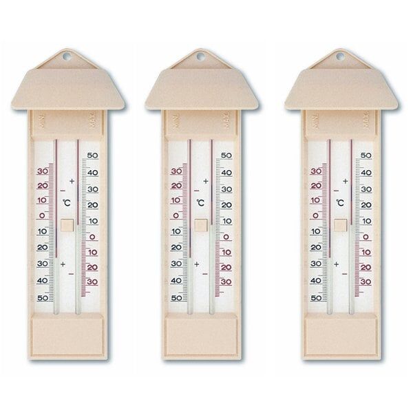 TFA 3015-3 3 ADET 10.3015.03 Plastik Max-Min Alkollü Termometre