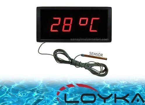 Loyka loykahavuz5,7 5,7 CM - Kapalı Ortam Havuz Suyu Sıcaklığı Ölçer