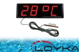 Loyka loykahavuz10 10 CM - Kapalı Ortam Havuz Suyu Sıcaklığı Ölçer