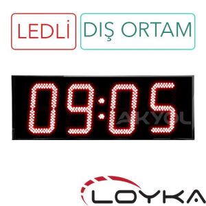 Loyka stn-254 Saat, Nem, Derece-25 cm Yazı Yüksekliği