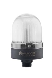 MUCCO SNT-S715-SB-5 70 Çap Sabit Buzzerlı 24v /dc Somun Bağlantılı Beyaz Tepe Lmabası