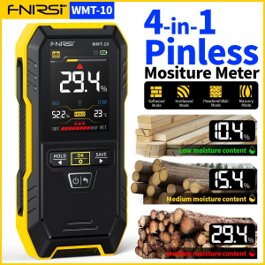 Fnirsi WMT-10 Temassız Endüktif Ahşap ve Duvar Nem Ölçer Higrometre