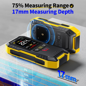 Fnirsi WMT-10 Temassız Endüktif Ahşap ve Duvar Nem Ölçer Higrometre