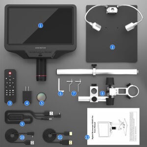 Andonstar AD409 Pro Hdmi Çıkışlı Wifi Dijital Mikroskop